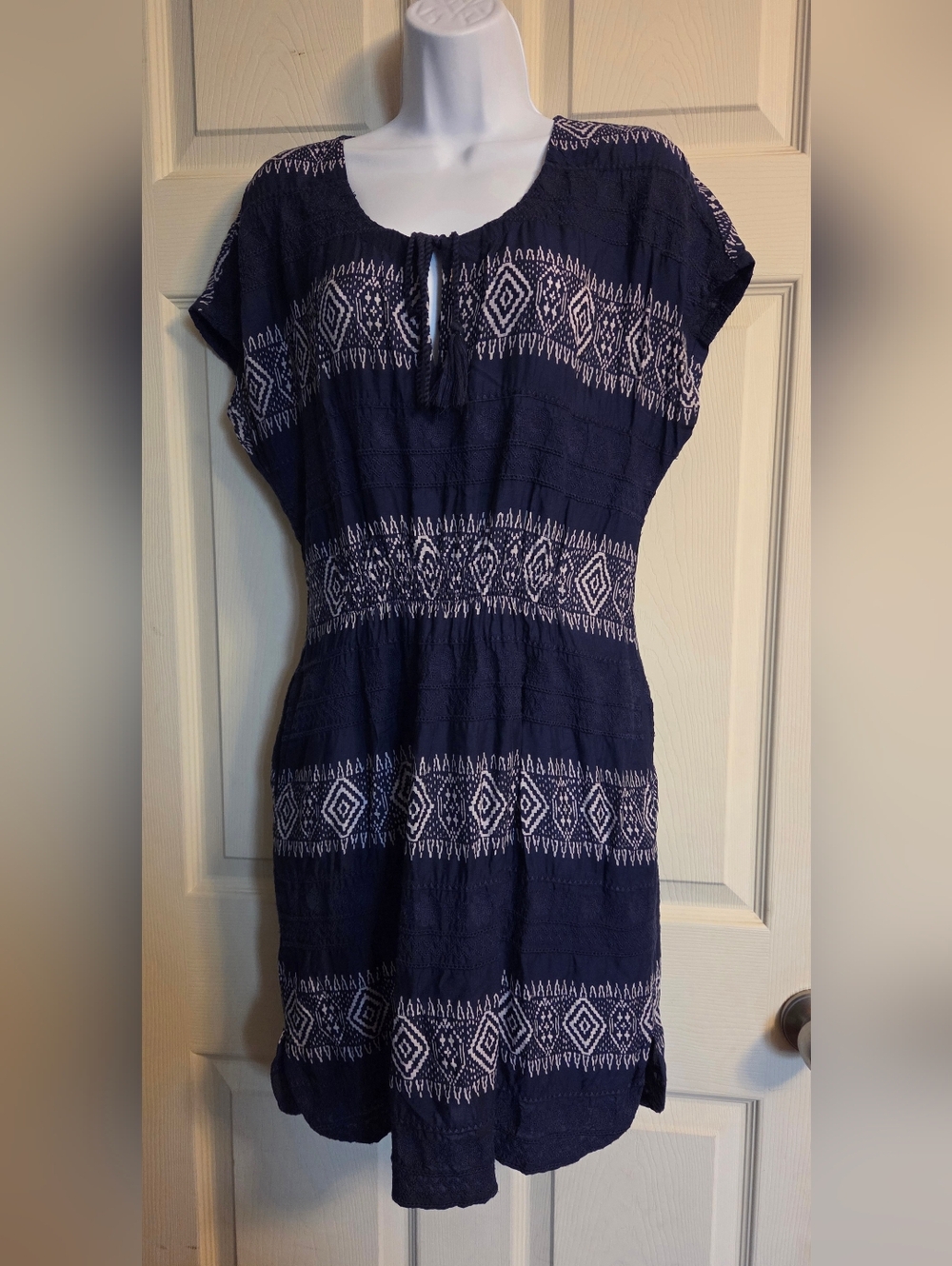 Kate Landry boho-style swim cover-up dress Size Small